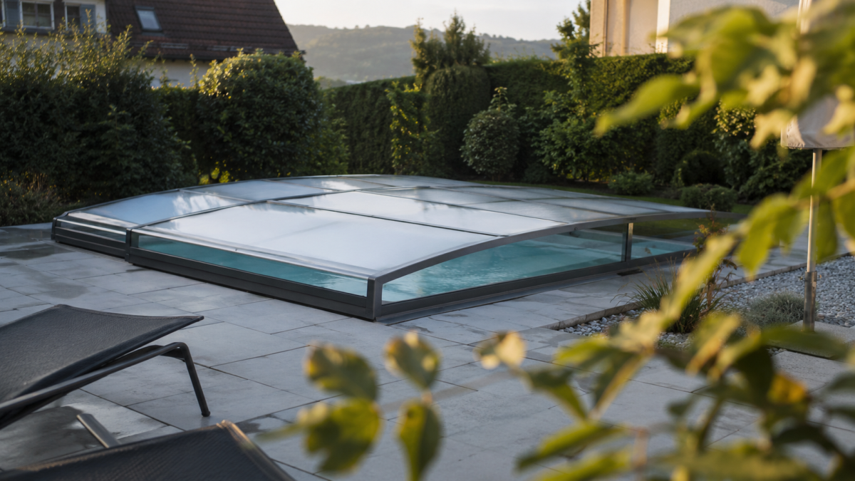 Piscine : bien choisir entre abri, volet et couverture
